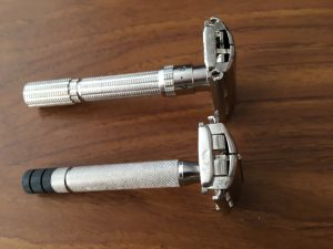 Cleaning vintage safety razor